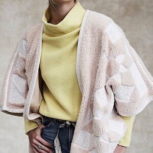Free People heirloom teddy Sherpa sweater